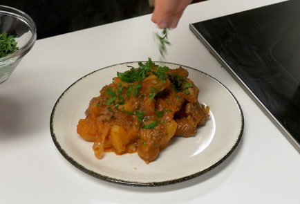 Фото шага рецепта Жаркое с говядиной 139912 шаг 6  