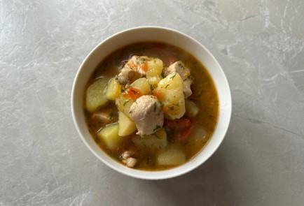 Фото шага рецепта Жаркое с курицей 189810 шаг 10