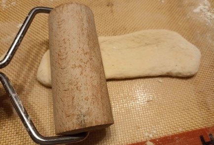 Фото шага рецепта Жаворонки с шоколадом и бананом 191147 шаг 5  