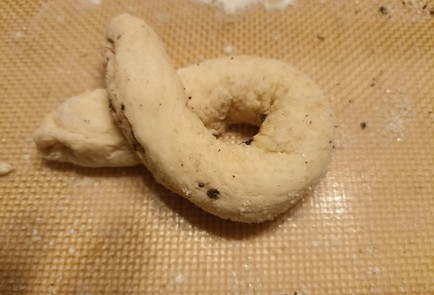 Фото шага рецепта Жаворонки с шоколадом и бананом 191147 шаг 8  