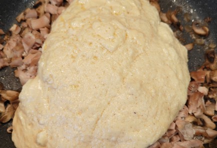 Фото шага рецепта Запеченные блины с жюльеном 175269 шаг 15  