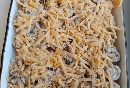 Фото шага рецепта Запеченные блины с жюльеном 175269 шаг 21  