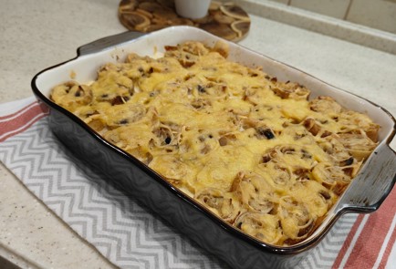 Фото шага рецепта Запеченные блины с жюльеном 175269 шаг 22  