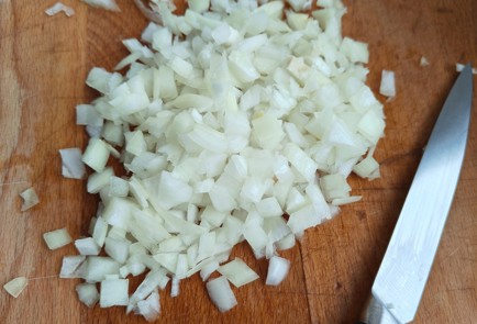 Фото шага рецепта Запеченные блины с жюльеном 175269 шаг 4  