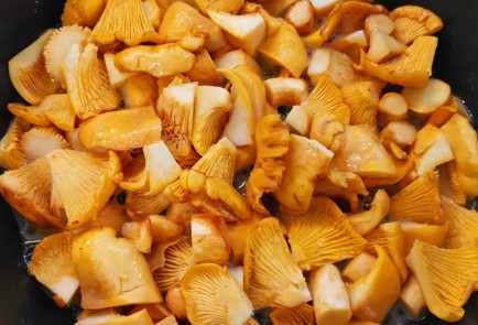 Фото шага рецепта Жюльен из лисичек 174724 шаг 4  