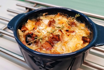 Фото шага рецепта Жюльен с камамбером 175410 шаг 11  