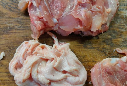 Фото шага рецепта Жюльен с курицей на сковороде 191188 шаг 7  