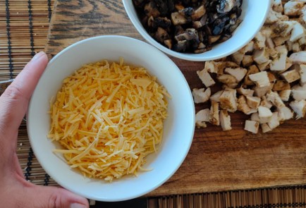 Фото шага рецепта Жюльен с помидором 174279 шаг 10  