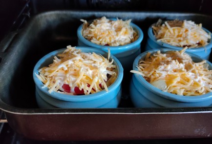 Фото шага рецепта Жюльен с помидором 174279 шаг 14  