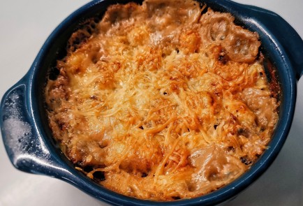 Фото шага рецепта Жюльен с трюфельным соусом 173408 шаг 12  