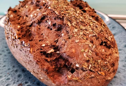 Фото шага рецепта Злаковый кетохлеб 174741 шаг 10  