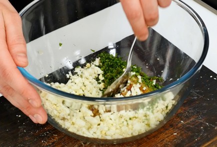 Фото шага рецепта Зразы картофельные с луком и яйцом 91465 шаг 3  