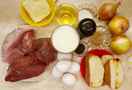 Фото шага рецепта Зразы мясные с начинкой из яиц 187052 шаг 1  