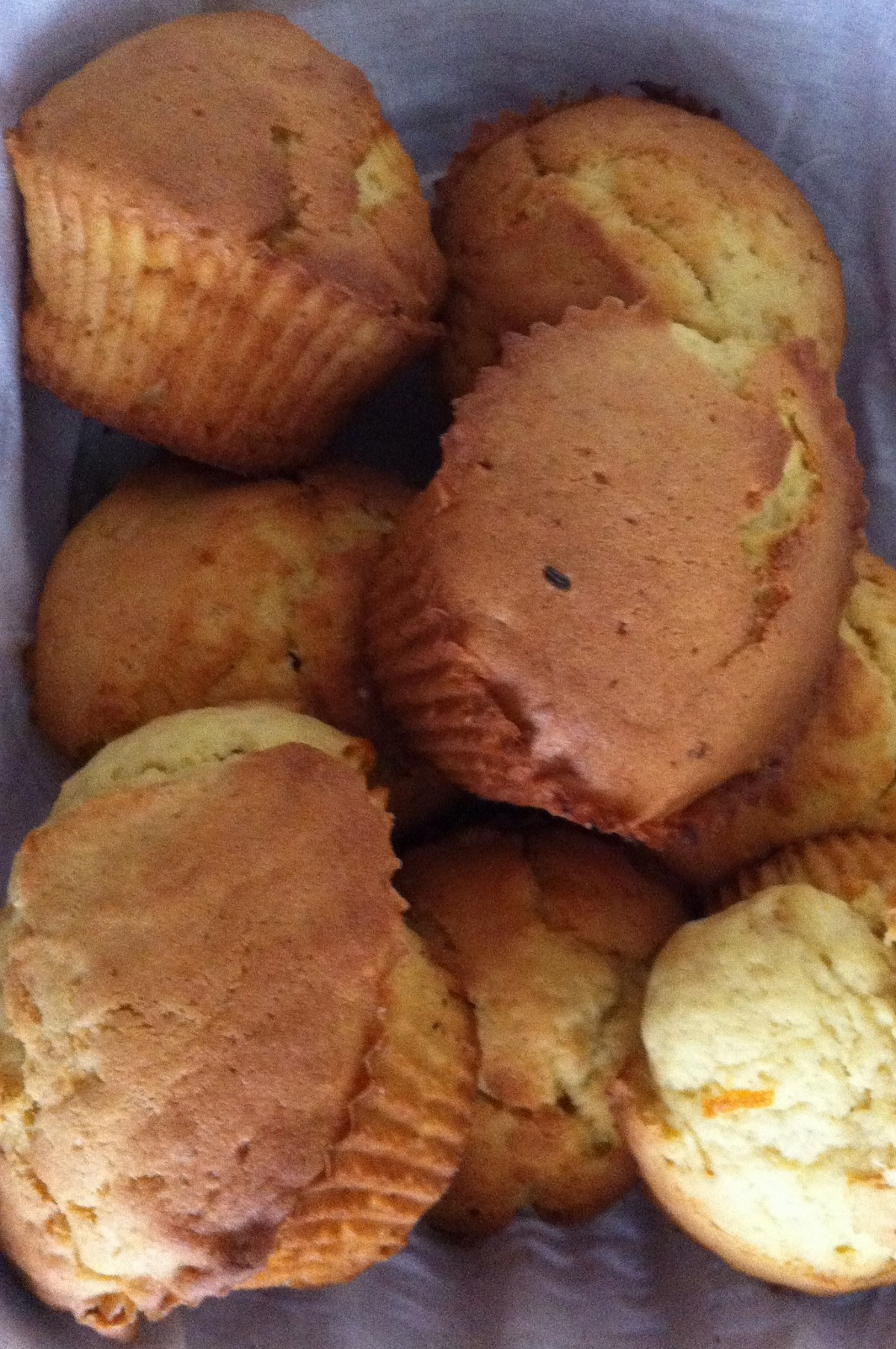 Фото рецепт Апельсиновые кексы