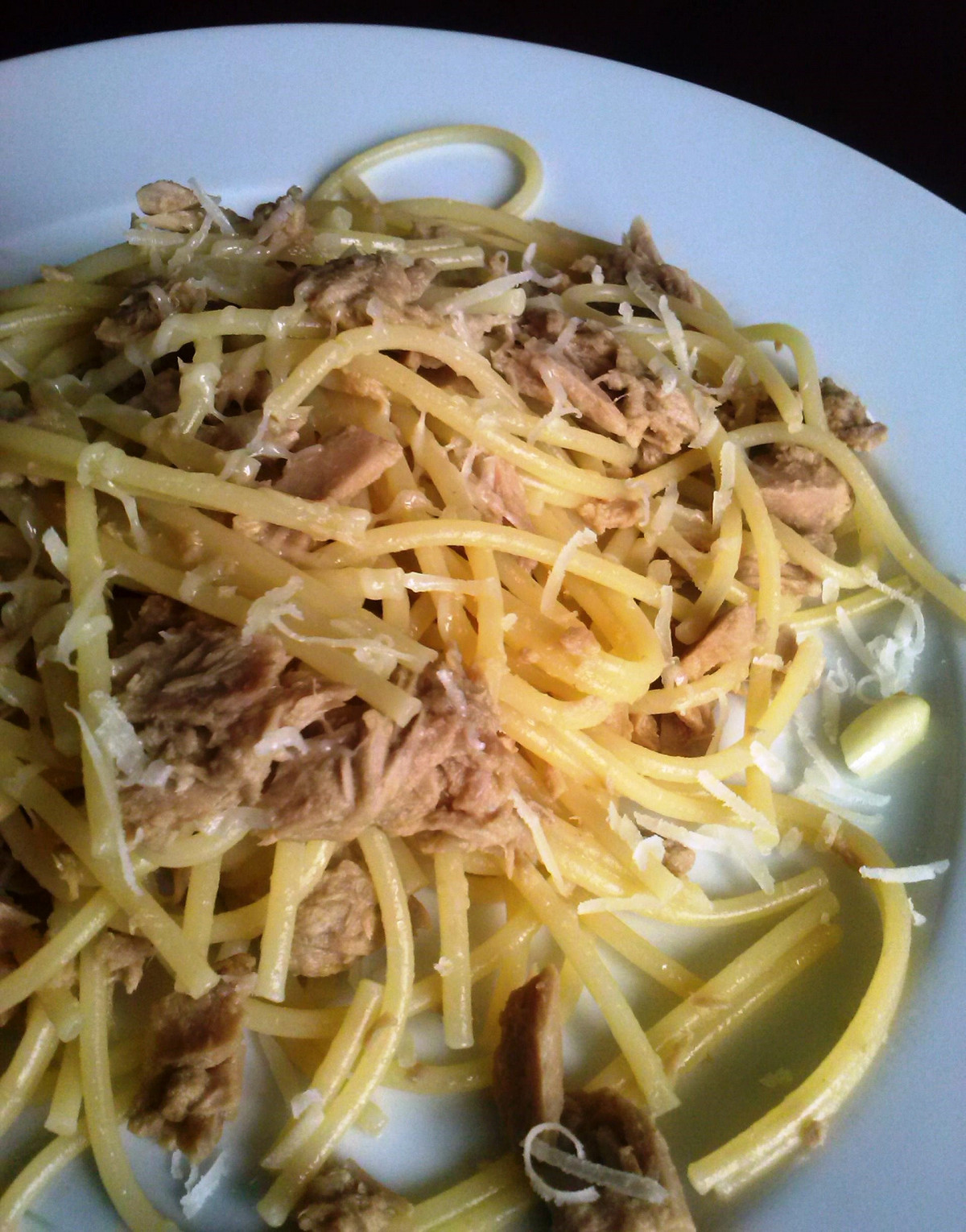 Фото рецепт Спагетти с тунцом