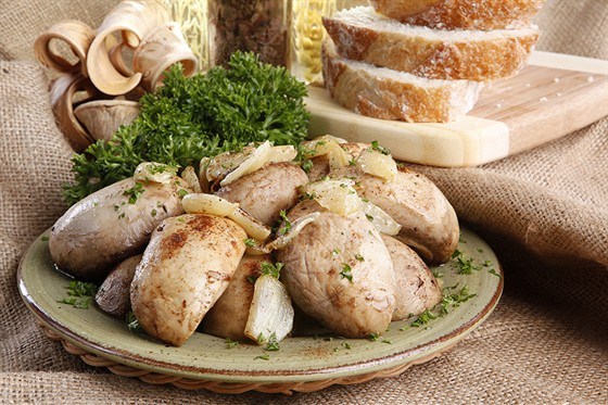 Фото рецепт Фаршированные грибы