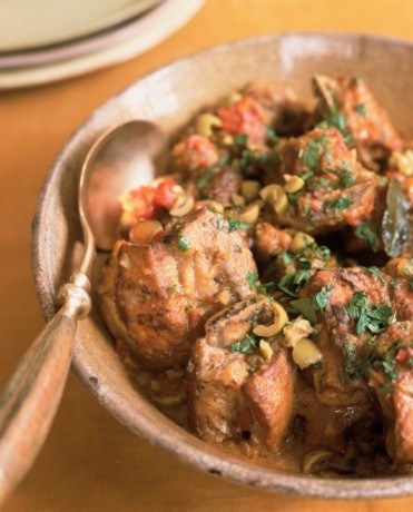 Фото рецепт Сациви из курицы с грецкими орехами и анисом