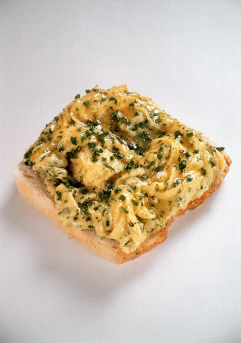 Фото рецепт Бутерброд с яичным паштетом