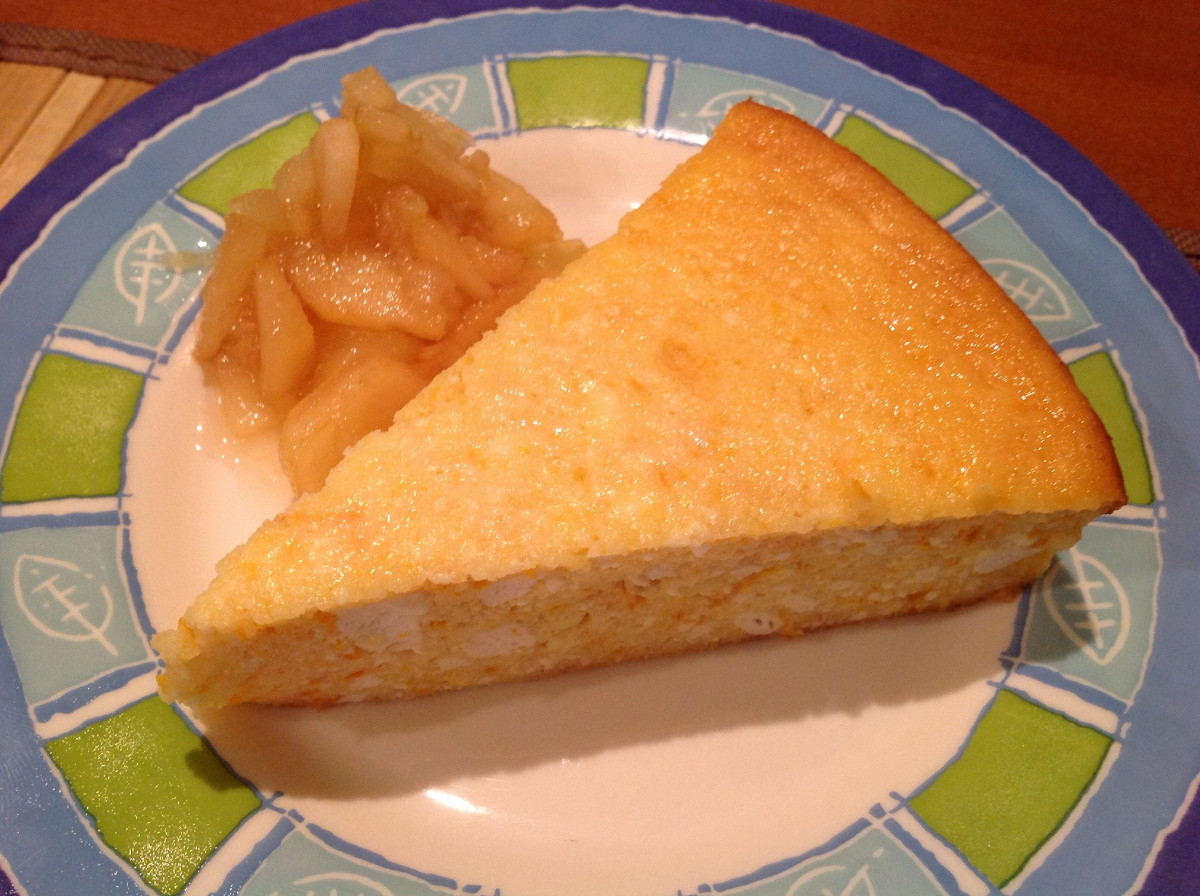 Фото рецепт Тыквенно-творожная запеканка