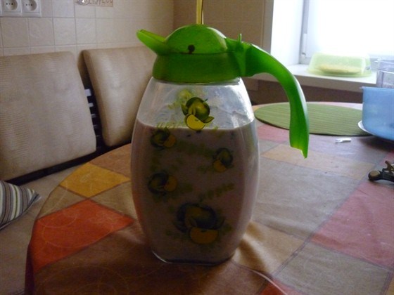 Фото рецепт Молочный коктейль с ягодами