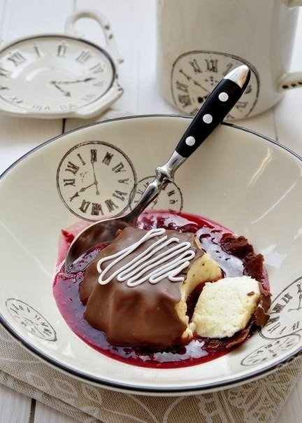 Фото рецепт Пирожное «Птичье молоко»