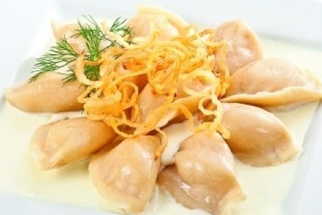 Фото рецепт Тесто для вареников на молоке