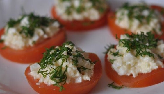 Фото рецепт Помидоры алькас с сыром