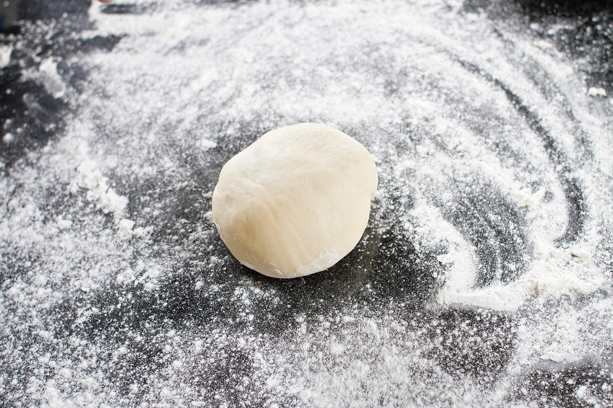 Фото рецепт Тесто для пельменей и вареников
