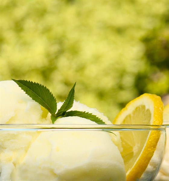 Фото рецепт Лимонный шербет