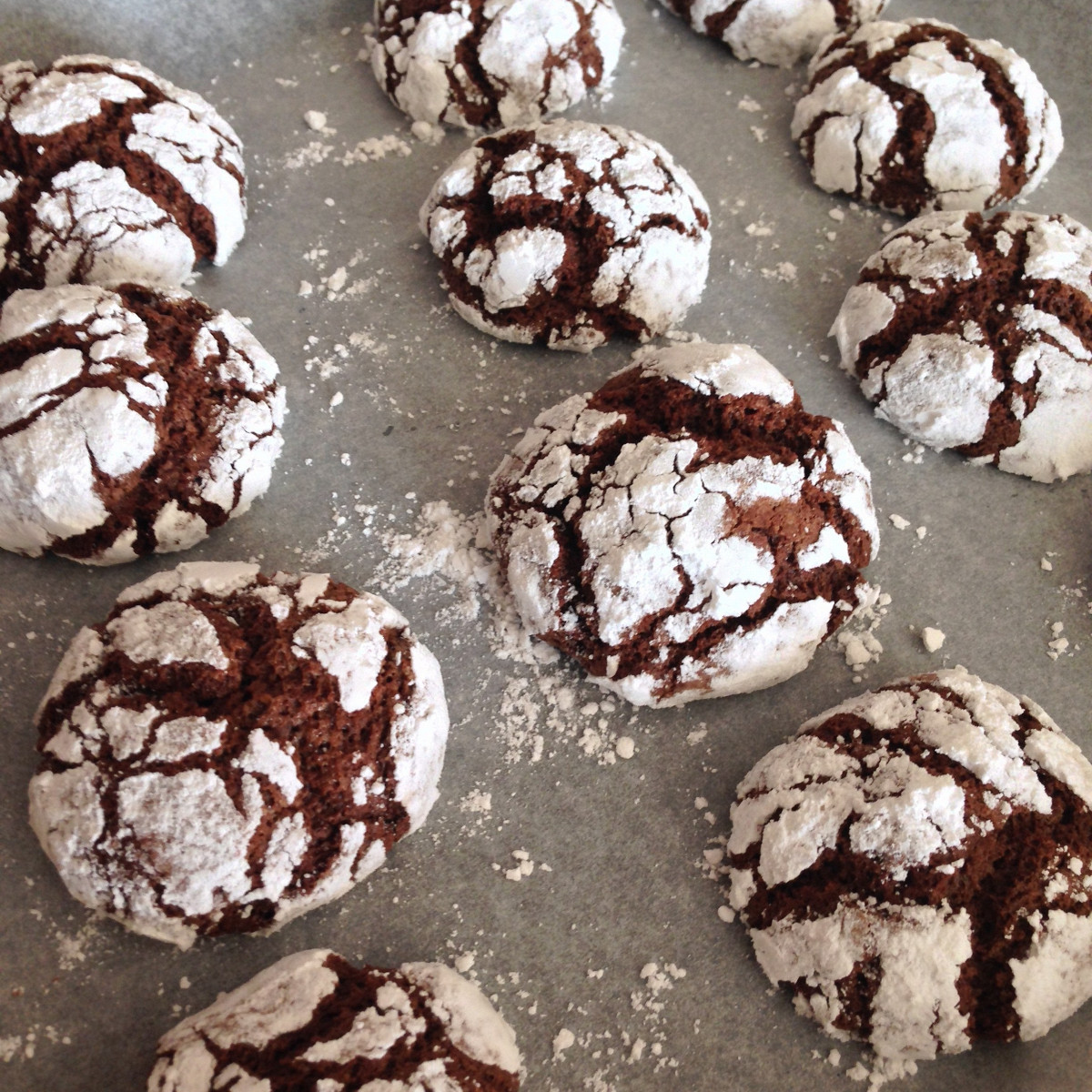 Фото рецепт Шоколадное печенье «Брауни»