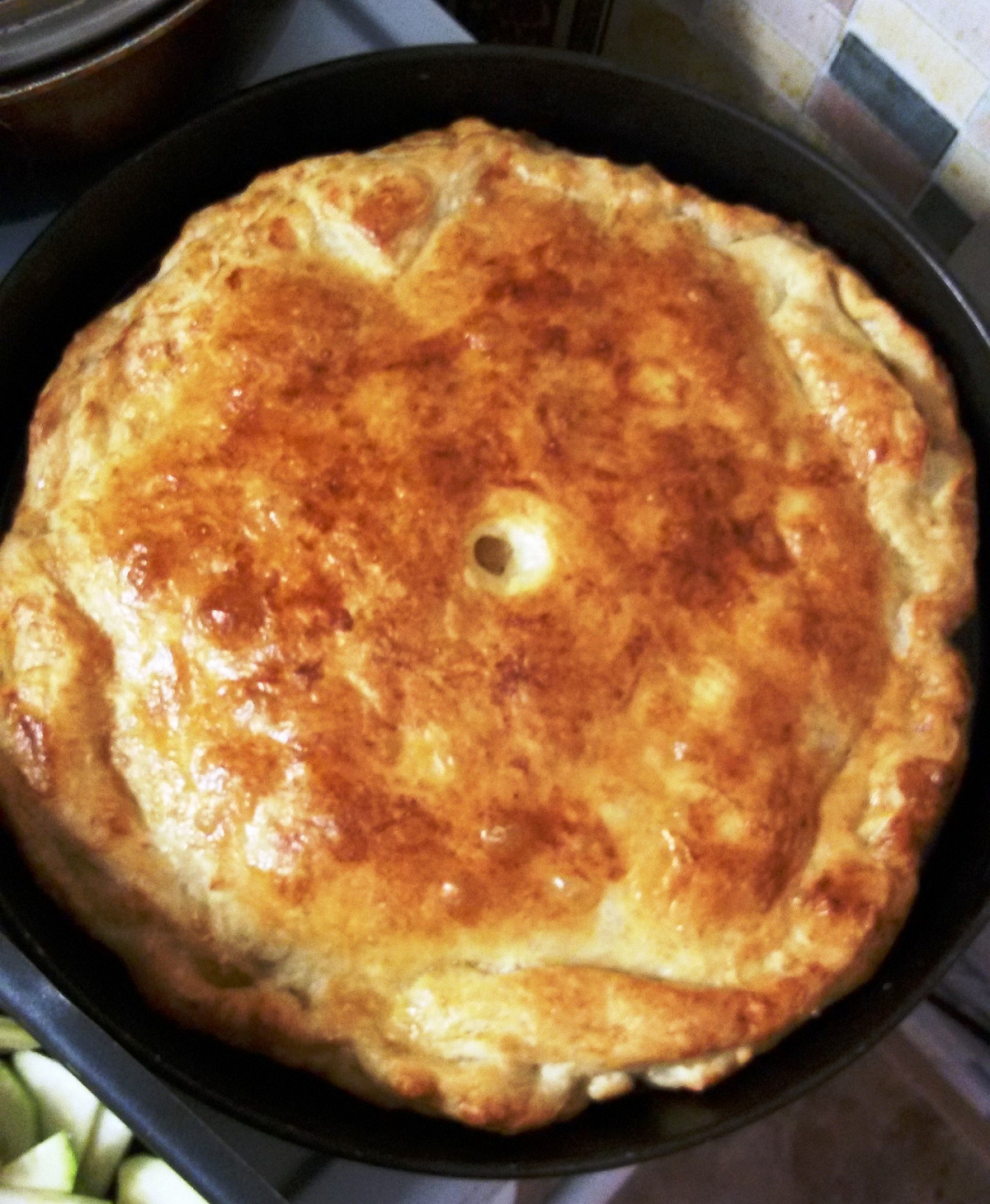 Фото рецепт Пирог с капустой