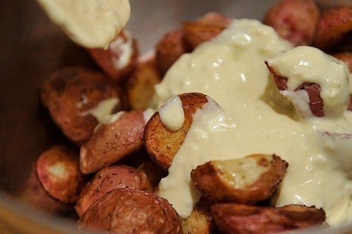 Фото рецепт Испанский жареный картофельный салат