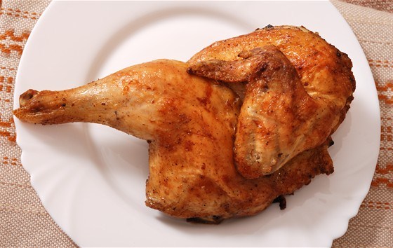 Фото рецепт Курица на гриле в цитрусовом соусе с медом