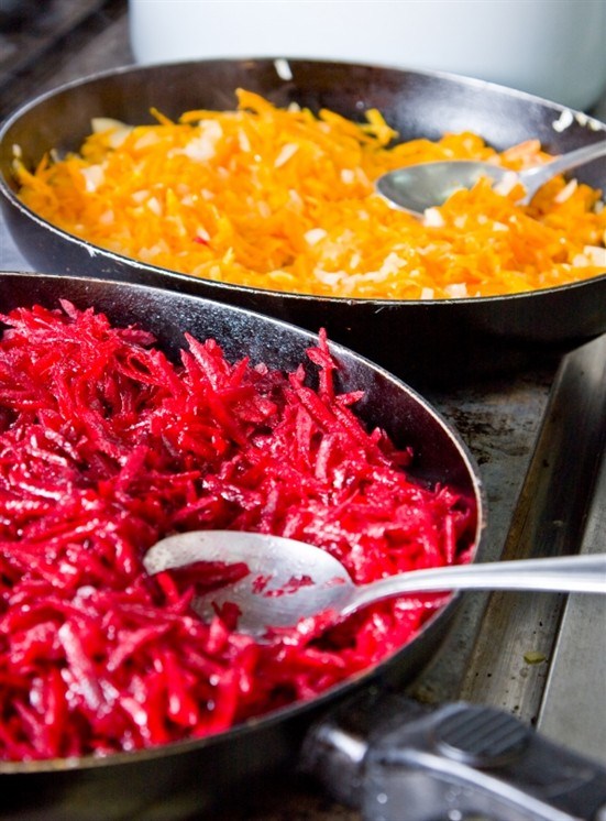 Фото рецепт Свекла, тушеная в сметане