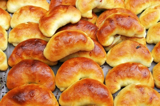 Фото рецепт Пирожки из пресного теста