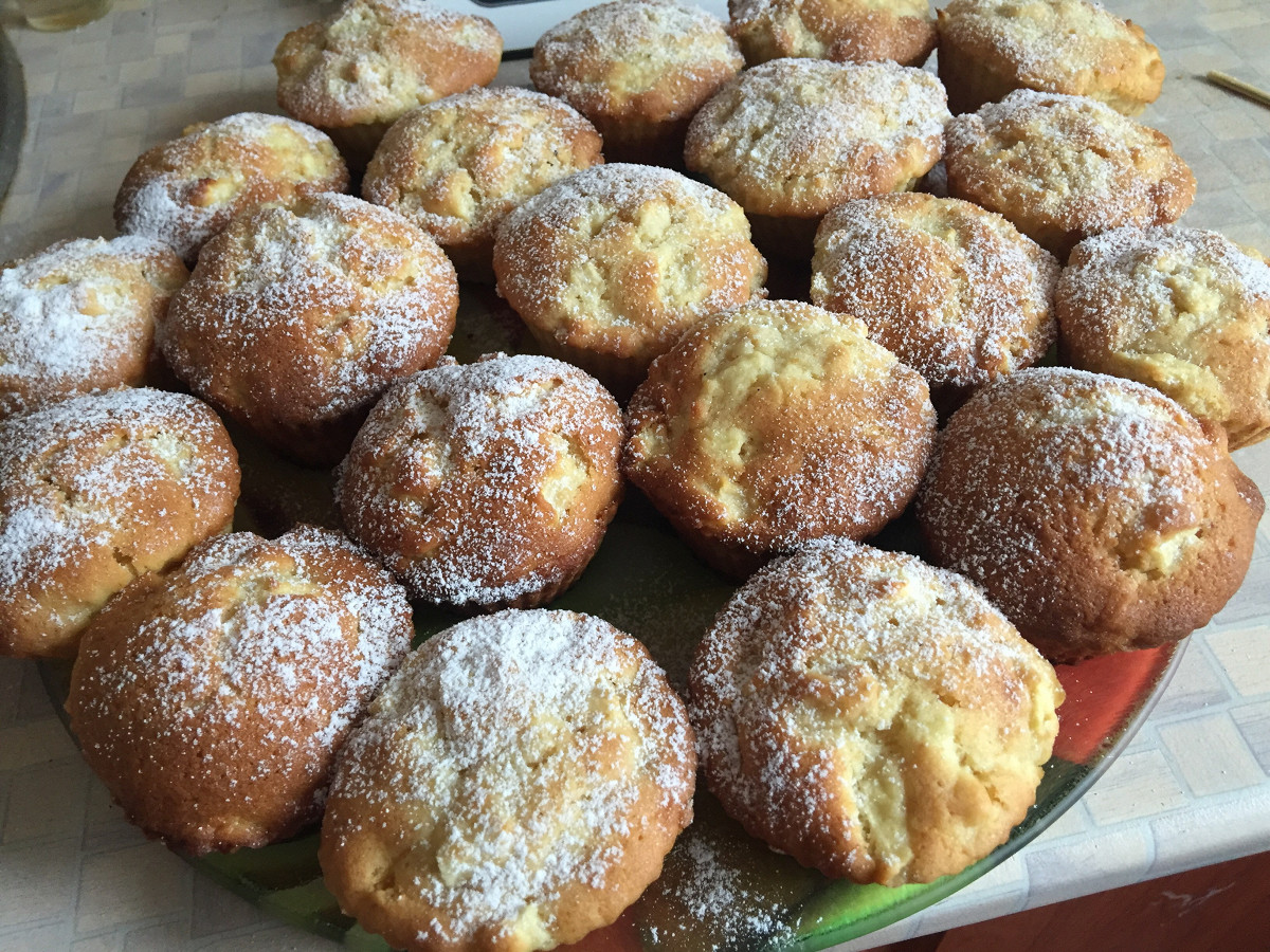 Фото рецепт Яблочные кексы