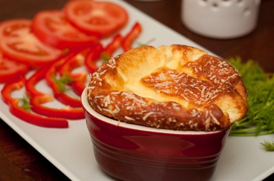 Фото рецепт Суфле из сыра