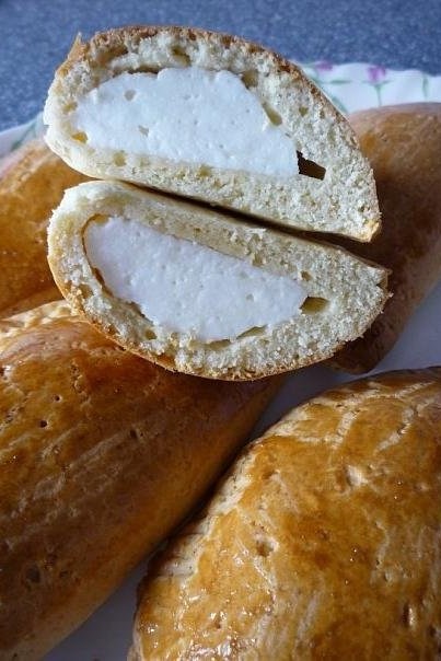 Фото рецепт Сочни с ванильным творогом