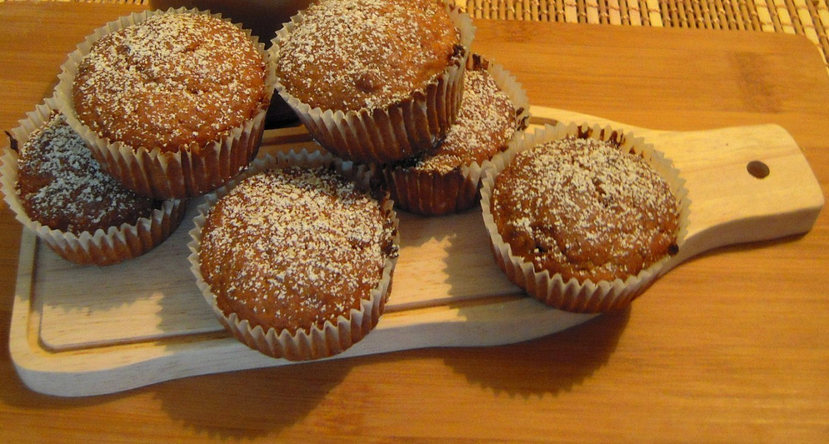 Фото рецепт Кекс с изюмом