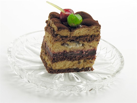 Фото рецепт Сметанный пирог с какао