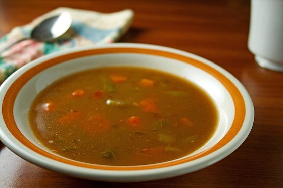 Фото рецепт Густой говяжий бульон