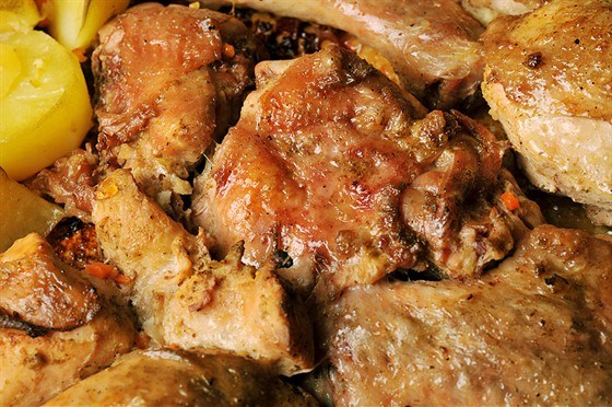 Фото рецепт Жаркое из курицы