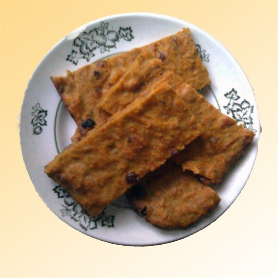 Фото рецепт Морковный кекс с изюмом