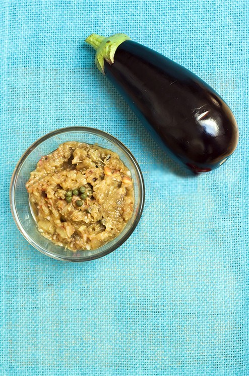 Фото рецепт Закуска из баклажанов по-болгарски