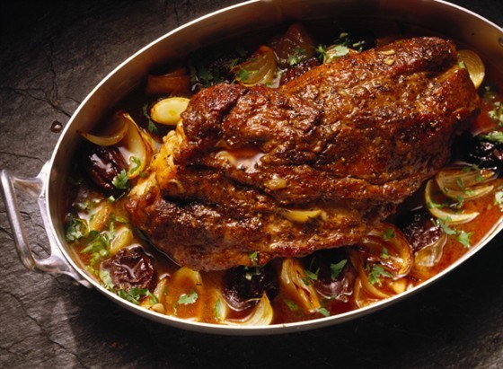 Фото рецепт Грудинка с цимесом