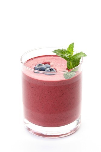 Фото рецепт Коктейль с черникой