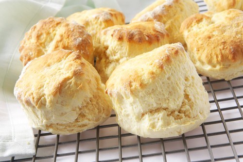 Фото рецепт Соленое творожное печенье