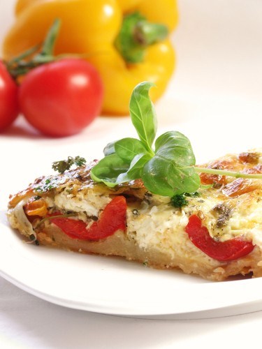 Фото рецепт Пицца с фетой по-гречески