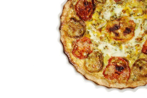 Фото рецепт Французский томатный тарт