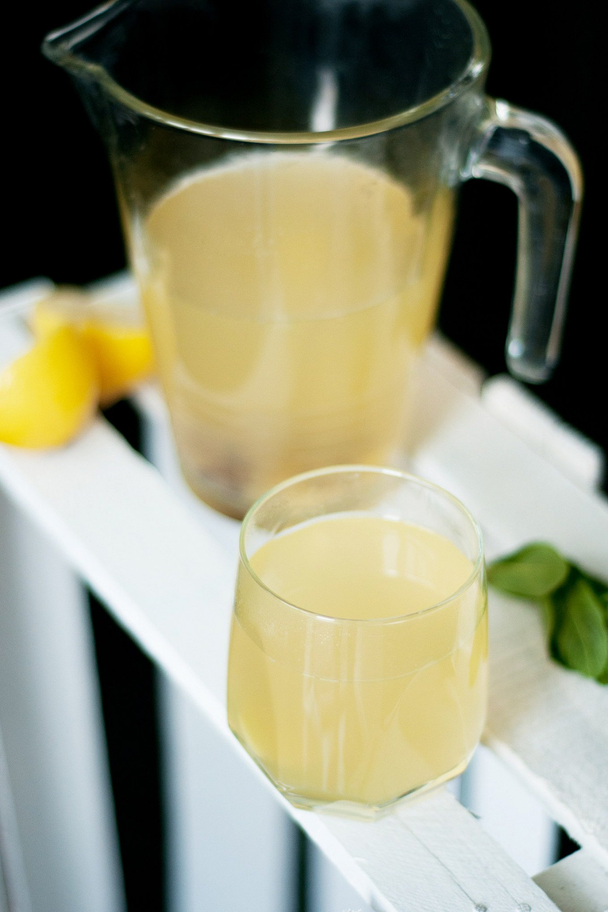 Фото рецепт Лимонад с имбирем и медом